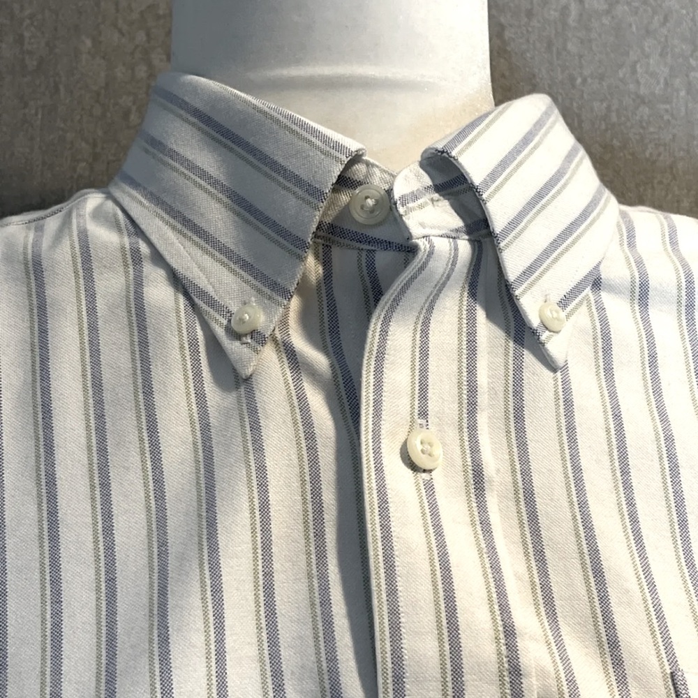 L.L. Bean LS Mens Button Up Shirt- Size 16.5-36 - Picture 2 of 6